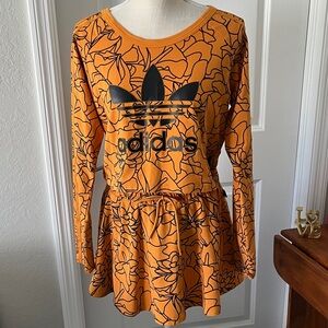 Pharrell Williams Adidas RARE Floral set NWOT Top SZ L Skirt SZ S Collectors